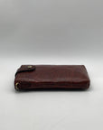 Patricia Nash Cognac Mini Tooled Leather Crossbody Bag