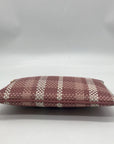 Michael Kors Pink Jet Set Charm Woven Wristlet