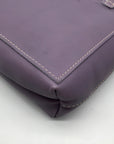 Portland Leather Goods Lavender Mini Crossbody Tote Bag