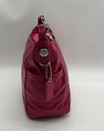Coach Fuchsia Madison Leather Maggie Shoulder Bag-14118