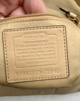 Vintage Coach Beige Pebbled Leather Soho Shoulder Bag 11840