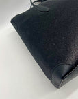 Kate Spade Black Leather Shimmy Tote Bag