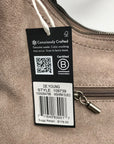 The Sak Gray Genuine Suede De Young Shoulder Bag