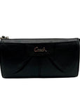 Coach Black Ashley Patent Leather Wallet