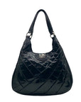 Coach Black Patent Leather Shoulder Bag-21301