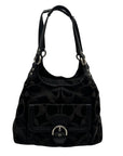 Coach Black Signature Canvas Tote Bag F24742