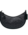 Coach Black Signature Coated Canvas Mira Shoulder Bag CQ764