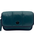 Coach Deep Teal Quilted Leather Crossbody Bag-C6616