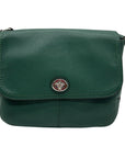 Coach Green Park Leather Turn-Lock Crossbody Bag