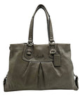 Coach Grey Ashley Ruched Shoulder Bag F15516