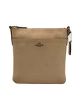 Coach Peach Pebbled Leather Kitt Crossbody Bag