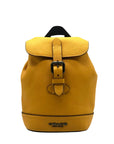 Coach Vibrant Yellow Pebbled Leather Hudson Small Pack-CB929