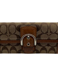 Coach Vintage Signature Soho Buckle Trifold Wallet