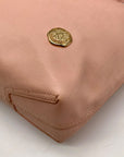 Vince Camuto Light Pink Leather Slim Tote Bag