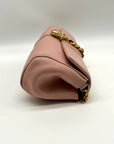 Juicy Couture Pink Faux Leather Vintage Party Clutch
