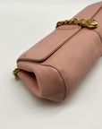 Juicy Couture Pink Faux Leather Vintage Party Clutch