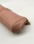 Juicy Couture Pink Faux Leather Vintage Party Clutch