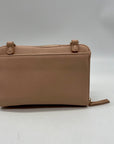 Miztique Pink Leather Crossbody Bag
