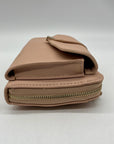 Miztique Pink Leather Crossbody Bag