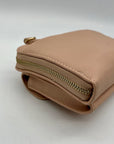 Miztique Pink Leather Crossbody Bag