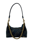 Coach Quilted Denim Juliet Shoulder Bag CDZ67