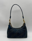Coach Quilted Denim Juliet Shoulder Bag CDZ67