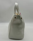 On 34th Bright White Faux Leather Robbinn Medium Satchel Bag