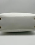 On 34th Bright White Faux Leather Robbinn Medium Satchel Bag