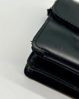 Patricia Nash Black Leather Fringe Crossbody Bag