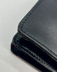 Patricia Nash Black Leather Fringe Crossbody Bag