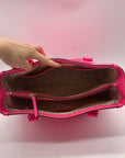 Kate Spade Pink Pebbled Leather Large Satchel