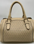 Kate Spade Mercer Isle Sloan Goose Egg Leather Die Cut Satchel Bag