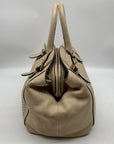 Kate Spade Mercer Isle Sloan Goose Egg Leather Die Cut Satchel Bag