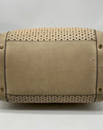 Kate Spade Mercer Isle Sloan Goose Egg Leather Die Cut Satchel Bag