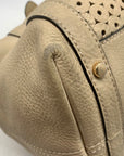 Kate Spade Mercer Isle Sloan Goose Egg Leather Die Cut Satchel Bag
