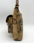 Patricia Nash European Mapprint Kirby Crossbody Bag