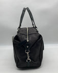 Coach Black Canvas Signature Campbell Convertible Satchel Bag F26243