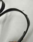 Ralph Lauren Black Leather Satchel Bag