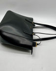 Ralph Lauren Black Leather Satchel Bag