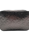 DKNY Metallic Silver Small Ashlyn Crossbody Camera Bag