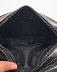 DKNY Metallic Silver Small Ashlyn Crossbody Camera Bag