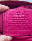 Coach Pink Pebbled Leather Christie Carryall Convertible Tote