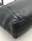 Coach Black Embossed Leather Ava Tote Bag F28558