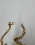 Nina Gold Rhinestone Evening Clutch/Crossbody Purse