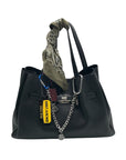 DKNY Black Bryar Charm Satchel Bag