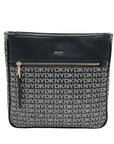 DKNY Black Logo Zoie Messenger Crossbody Bag