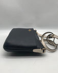 Coach Blue Leather Crossbody Kitt Messenger Bag