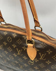 Louis Vuitton Brown Monogram Coated Canvas Lockit Tote Bag