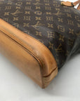Louis Vuitton Brown Monogram Coated Canvas Lockit Tote Bag