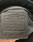 Coach Vintage Navy Blue Fabric Neo Tote Bag 6206